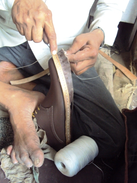 Goodyear Welt Stitching